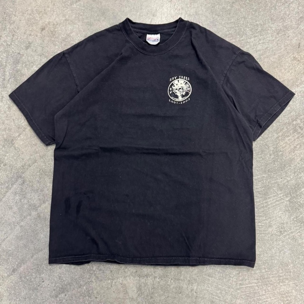 VTG Phil Lesh Grateful Dead New Years Tshirt 2001 Black Short Sleeve Rare Large